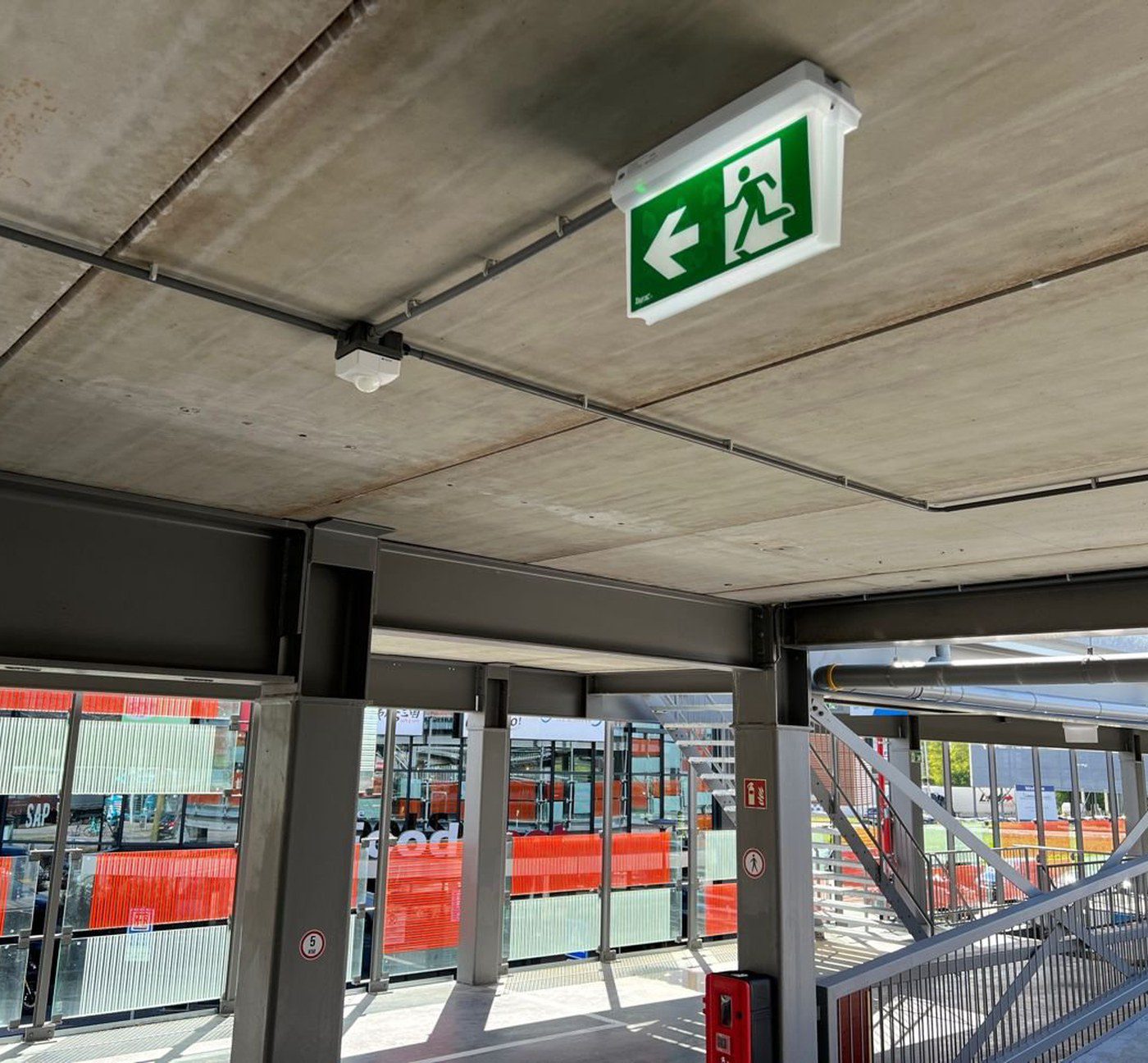 Duurzame parkeergarage Utrecht - parkeerdek